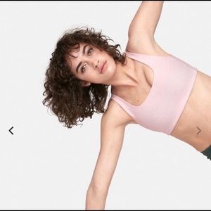 Outdoor Voices Light Pink Sports Bra